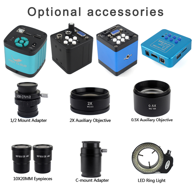4K 48MP HDMI Camera Set 3.5X 9 - Simul-Focal Industrial Microscope 4K Hdmi review and price