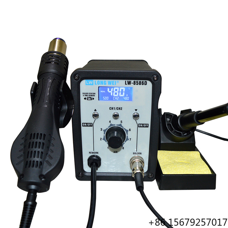 LW-8586D 2 in 1 750W Hot Air G - 2 In 1 Soldering Rework Station 750W review and price