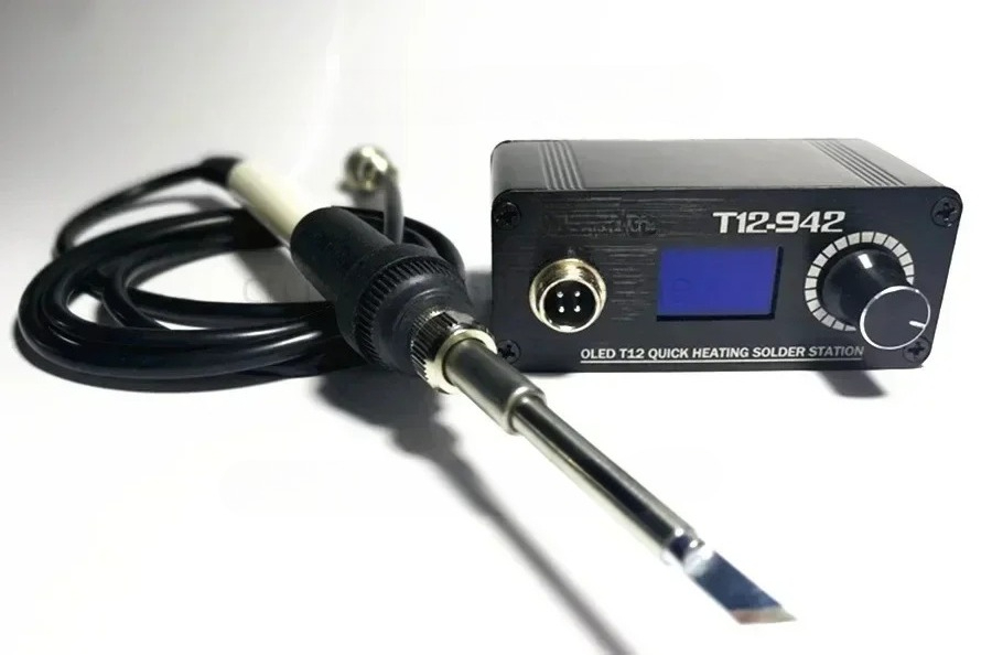 MINI T12 STC OLED Digital Sold - T12 Soldering Station Oled review and price