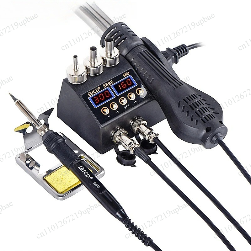 8898 2‑in‑1 750W LCD Digital S - 2 In 1 Soldering Rework Station 750W review and price