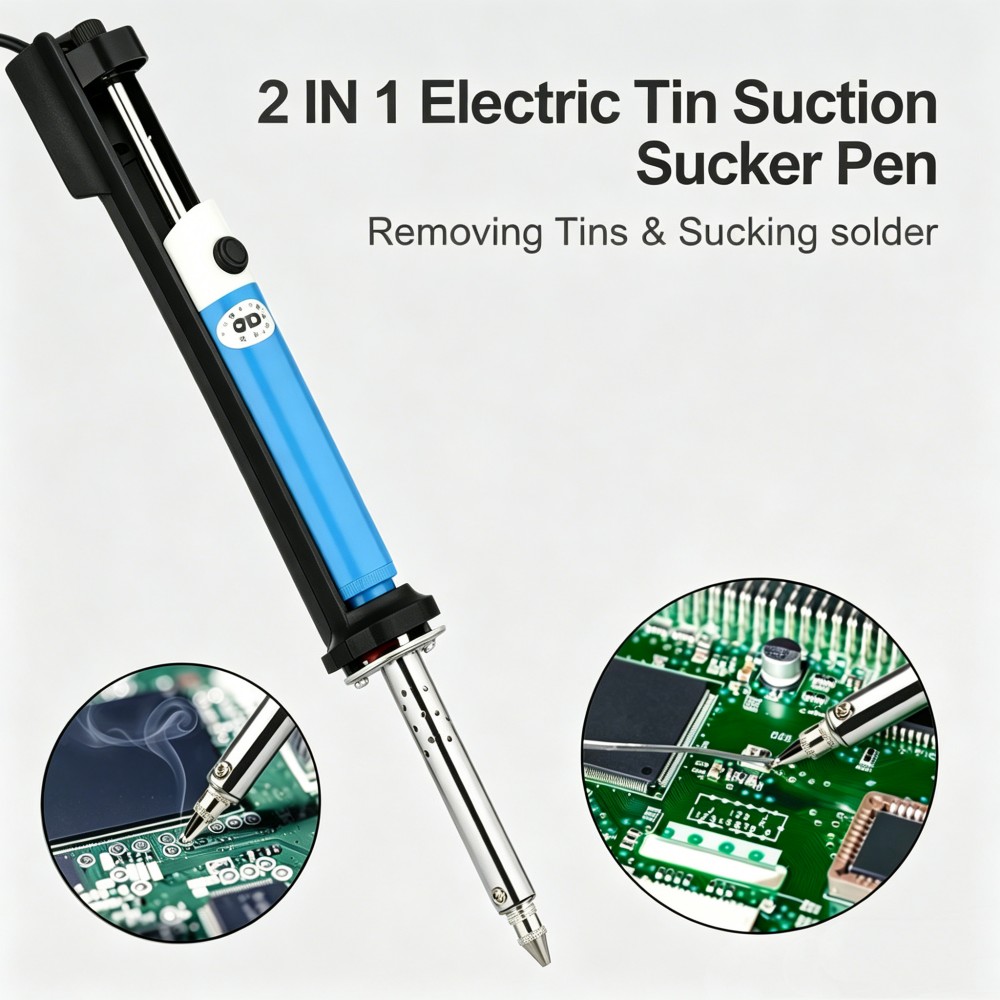 AC 220V Soldering Iron Electri - Desoldering Pump Electric Vacuum Station review and price