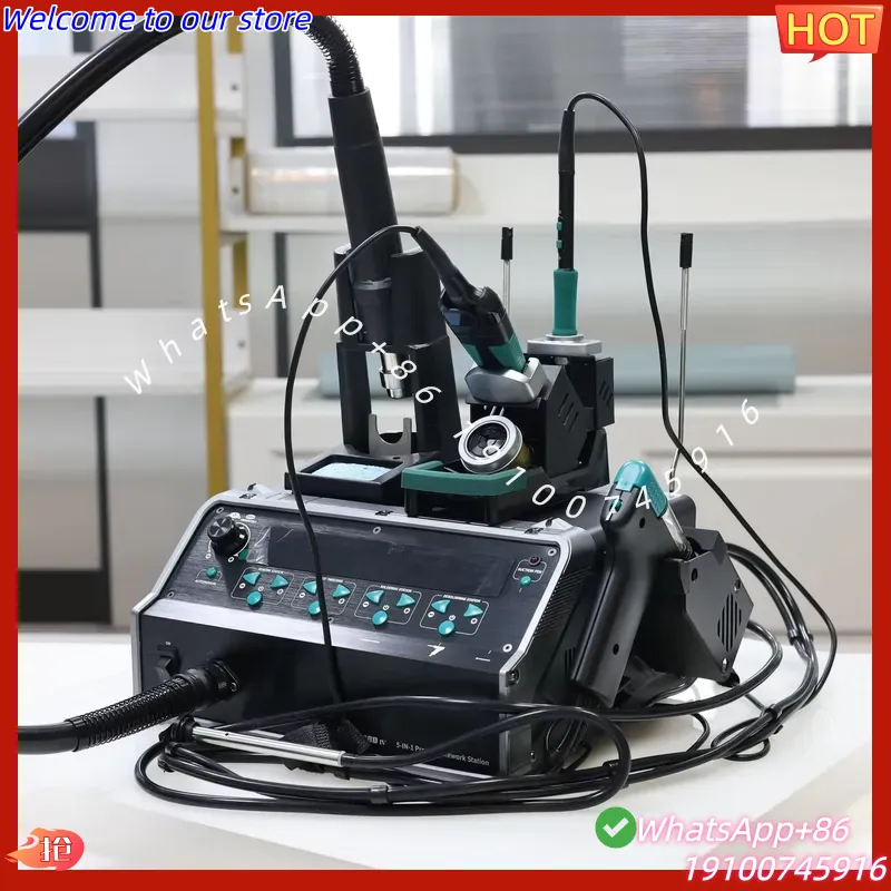 2026 YIHUA-948D IV 5-in-1 Sold - Desoldering Pump Electric Vacuum Station review and price