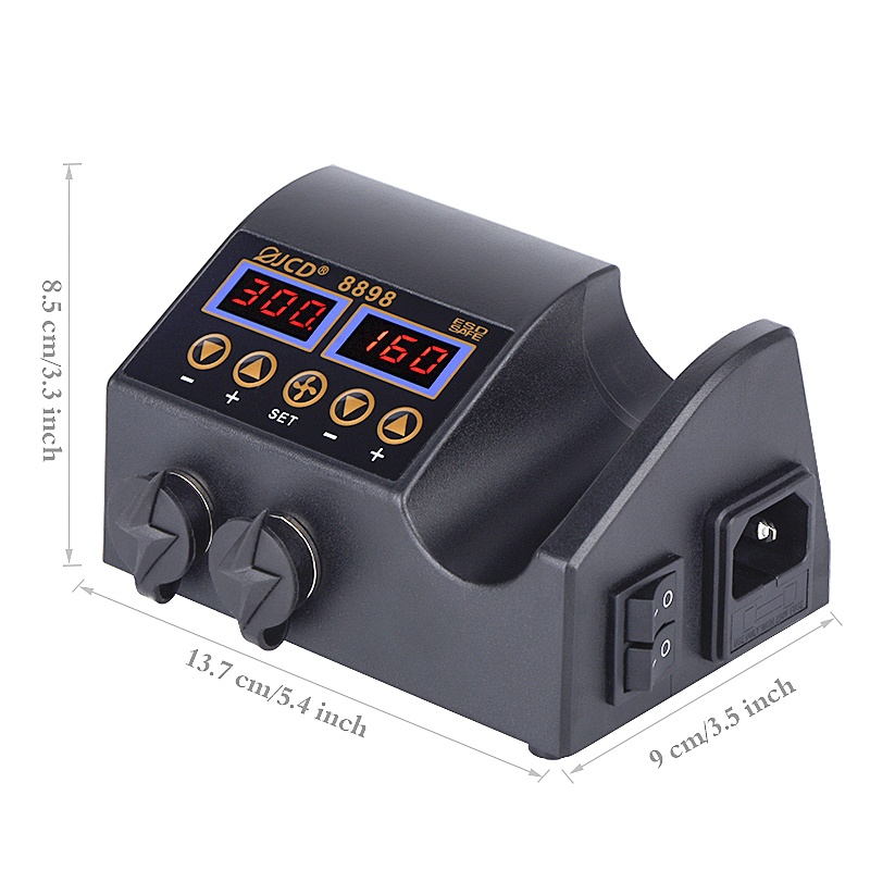 JCD 8898‑16 750W 2‑in‑1 LCD Di - 2 In 1 Soldering Rework Station 750W review and price
